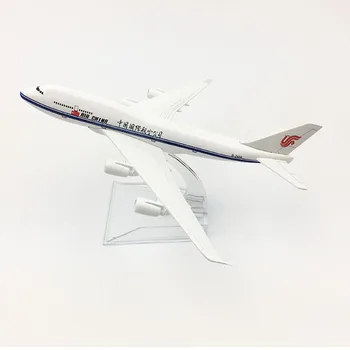 1/400 Масштаб 16 см, авиация Air China, имитация самолета Boeing 747, сплав, модель пассажирского самолета, коллекция игрушек, подарок