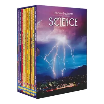 10 Книг/Набор Для начинающих, Научные книги для детей, Интересные научные книги, Книга для чтения на английском языке, Книга для рассказов