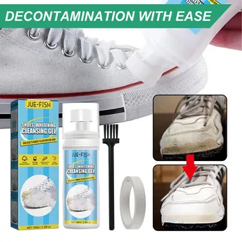 100 МЛ Жидкого средства для чистки белой обуви Эффективное средство для чистки белой обуви для Кроссовок