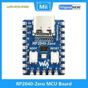 2 ШТ RP2040-Zero На базе микроконтроллера Raspberry Pi RP2040 Недорогая Высокопроизводительная плата MCU типа Pico