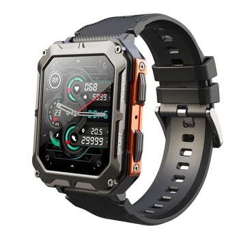 2023 Новые Смарт-часы Мужские Bluetooth Call IP68 Водонепроницаемые Спортивные Режимы Монитор Здоровья Smartwatch 380 мАч Часы длительного ожидания Для Мужчин