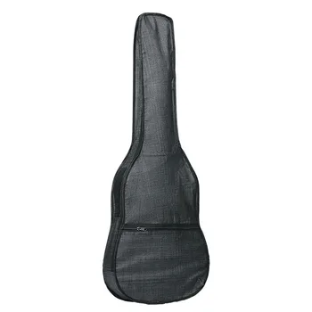 38-Дюймовый Водонепроницаемый чехол для гитары с одним плечевым ремнем, мягкий Рюкзак для переноски гитары, Портативная сумка для хранения гитарных басов