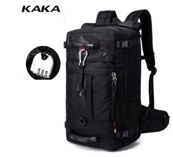 40L Бренд KAKA, мужской Рюкзак, Мужской Оксфордский рюкзак для путешествий, Многофункциональный рюкзак, сумка для 17,3-дюймового ноутбука, багажный рюкзак для мужчин
