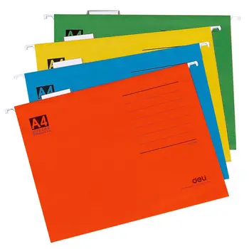5 шт. подвесные файлы формата А4 используются для классификации и сохранения документов, папка для корпоративной картотеки, папка для бумаги, подвесная папка