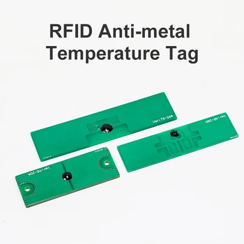 50 шт. RFID-метка UHF дальнего действия без батареи на бирке Metel с полностью пассивным датчиком температуры