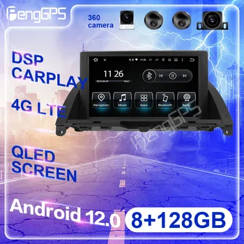 Android 12 4 + 64G Автомобильное Радио Стерео Головное устройство GPS Navi для MERCEDES-BENZ C klasse W204 2007-2011 без автомобильного DVD-плеера Мультимедиа Видео