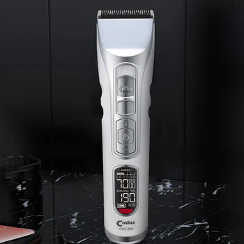 Codos Chc-969 Профессиональная электрическая машинка для стрижки волос с регулируемым Лезвием Оригинальный Производитель Машинок для стрижки волос