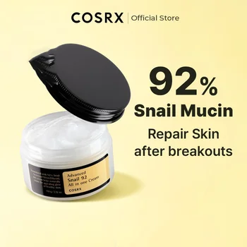 COSRX Advanced Snail 92 All In One Восстанавливающий Крем с гиалуроновой кислотой, антивозрастной и питательный Увлажняющий Корейский уход за кожей 100 г