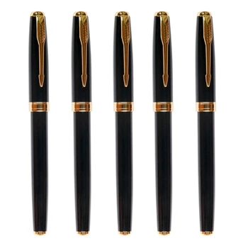 DXAB 5 шт. Гелевые ручки Fine Point Pen, Быстросохнущие гладкие нейтральные ручки