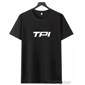 For 300 tpi 150XCW TPI Six Days 250 Новая футболка из чесаного Хлопка С коротким рукавом, Мужская футболка с круглым вырезом и логотипом