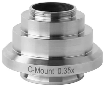 FYSCOPE CE, ISO, Профессиональный Стандартный Адаптер для камеры Микроскопа 0.35X C-mount Адаптер для Тринокулярного Микроскопа Leica