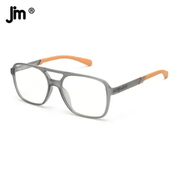 JM 2022 Легкие квадратные очки синего цвета Для женщин и мужчин, Пружинный шарнир, защита глаз для компьютерных игр