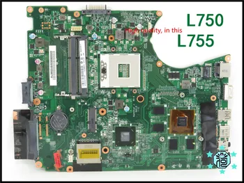 JOUTNDLN для Toshiba satellite L750 L755 Материнская плата ноутбука DABLBDMB8E0 A000080820 HM65 DDR3 GT525M 1 ГБ GPU
