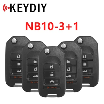 KEYDIY NB10-4 Многофункциональная Замена Ключа KD Remote 3 + 1 Кнопка Серии NB Для KD900 URG200 Remote Master