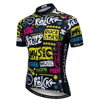 KEYIYUAN 2023, Летние мужские майки для велоспорта с короткими рукавами, Mtb Одежда, Велосипедная рубашка Mallot Ciclismo Hombre Verano