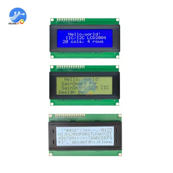 LCD2004 2004 20x4 2004A Синий/Желто-зеленый/Белый Экран SPLC780D Символьный ЖК-дисплей 5 В 3,3 В Дисплейный модуль