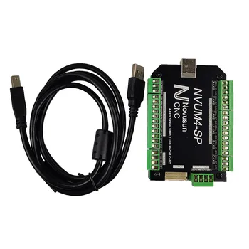 Mach3 USB интерфейс NVUM-SP контроллер движения с ЧПУ nvcm 3 оси 4 оси 5 оси 6 оси карта управления движением с ЧПУ металлический корпус не имеет