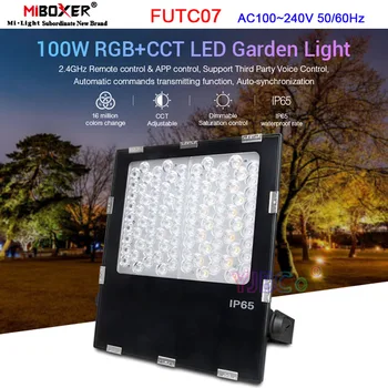 Miboxer FUTC07 RGB + CCT 100 Вт СВЕТОДИОДНЫЙ Садовый Светильник smart Outdoor Lamp AC100 ~ 240V водонепроницаемый IP65 Ландшафтные Светильники 2.4 G Пульт Дистанционного управления