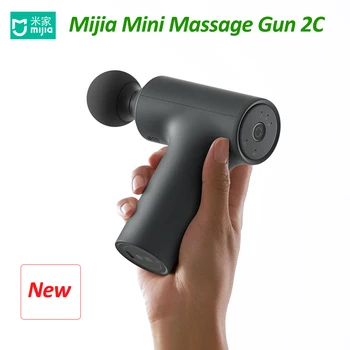 Mijia Mini Massage Gun 2C Электрический Массажер для шеи, фасции, пистолет для массажа тела, Релаксации, Фитнеса, снятия мышечной боли