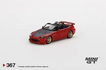 MINI GT 1:64 Honda S2000 (AP2) Mugen Красная литая модель автомобиля