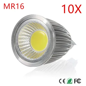 MR16 9W 12W 15W COB LED прожекторная лампа LED энергосберегающая лампа Теплый/Натуральный/Холодный белый DC12V LED Освещение 10ШТ