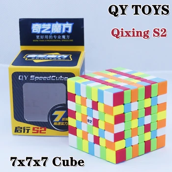 Qixing S 7x7x7 Speed Cubo 7x7 qi xing S Развивающий Волшебный Куб-головоломка Qiyi qixing s Детские Волшебные кубики Игрушки-Антистресс