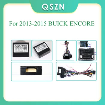 QSZN Android Canbus Box GM-RZ-09 Для 2013-2015 BUICK ENCORE Жгут Проводов Силовые Кабели Автомагнитолы 2 DIN