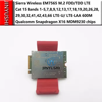 Sierra Wireless EM7565 M.2 Модуль FDD/TDD 4G-5G LTE-U/LTE-LAA cat 12 полос чипов Qualcomm Snapdragon X16 MDM9230