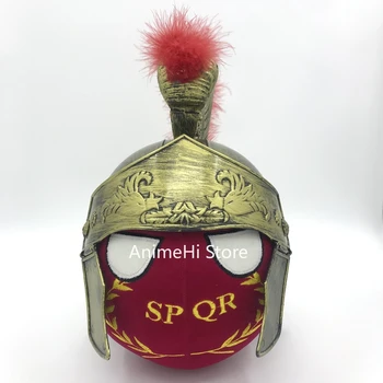 SPQR Мяч и общие доспехи шляпа воина спартанский шлем Кукла Римская империя мяч кантрибол плюшевые Игрушки Косплей Polandball плюшевая Игрушка