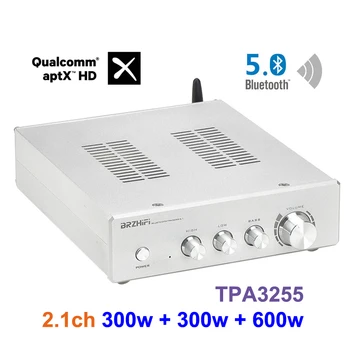SUQIYA-Двухъядерный Tpa3255 Усилитель мощности Bluetooth Fever 2,1-канальный усилитель мощности сабвуфера Bluetooth 5,0