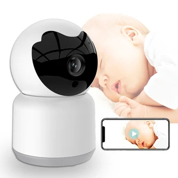 Tuya WiFi Радионяня С Камерой 1080P Видео Детская Спящая Няня Cam 2-Полосная Аудио Камера Ночного Видения Домашняя Безопасность Babyphone Camera