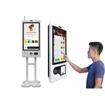 автомат для продажи билетов на парковку самообслуживания Android киоск McDonald киоск для самостоятельного заказа