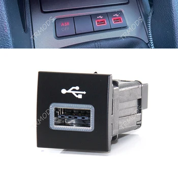 Автомобильный Адаптер USB-входа Аудио Радио u-диск флэш-Разъем Интерфейсный Кабель для Volkswagen Jetta5 MK5 Golf 6 Caddy EOS Scirocco Touran