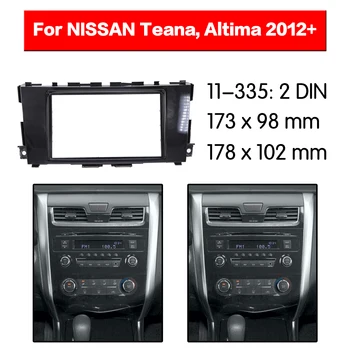 Автомобильный Радиоприемник, Видеоплеер для NISSAN Teana/Altima 2012 + Рамка панели, модификация рамы стереосистемы 2 Din