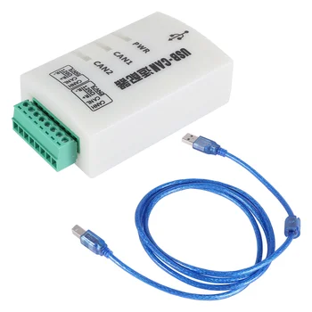 Анализатор шины CAN CANOpenJ1939 USBCAN-2A USB-адаптер CAN, совместимый с двумя трактами ZLG