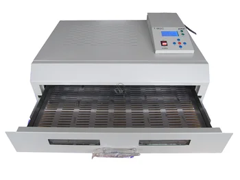 Бесплатная доставка инфракрасный нагреватель IC T-962C, паяльная печь для оплавления, 2500 Вт, 400x600 мм относительной влажности