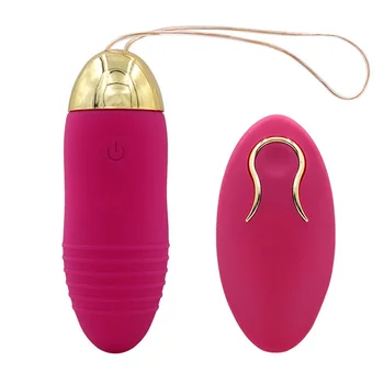 Беспроводной пульт дистанционного Управления USB Перезаряжаемый Силиконовый Вибрирующее Яйцо Jump Egg Водонепроницаемая Секс-игрушка для стимуляции клитора для женщин