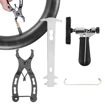 Выключатель велосипедной цепи, выключатель велосипедной цепи, набор инструментов для ремонта велосипеда, набор инструментов для ремонта цепи, проверка цепи, плоскогубцы для велосипедных звеньев