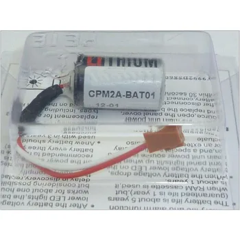 Высококачественная Литиевая батарея CPM2A-BAT01 3,6 В 1000 мАч CJ1 CPM2A CQM1H NS7 PLC с коричневым Штекером Для промышленных батарей управления