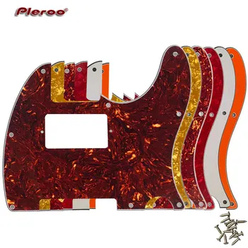 Гитарные запчасти Pleroo - для стандарта США, 8 отверстий для винтов, Tele Telecaster с накладкой для гитары PAF Humbucker