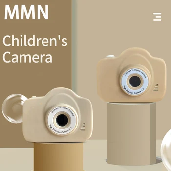Детская камера игрушки Цифровая двойная камера HD 1080P Видеокамера Игрушки Мини-камера Цветной дисплей Детский подарок На День рождения camara infantil