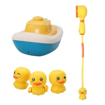Детские Игрушки для ванной для детей, игрушки для водяной ванны с распылителем, Электрическая Уточка, Игрушки для воды для душа, Мяч, Детская игрушка для ванной, игрушки для воды
