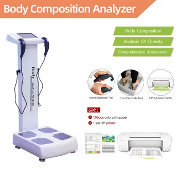 Диагностика кожи, простой в использовании Анализатор состава всего тела, тест Bia Жира Для домашней машины для анализа биоэлектрического импеданса