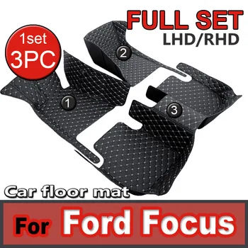 Для Ford Focus Mk2 Mk2.5 2005 ~ 2015 Автомобильные Коврики Rugs Панель Подножки Противоскользящий Ковер Чехол Накидка Накладки Для Ног Стикеры Аксессуары