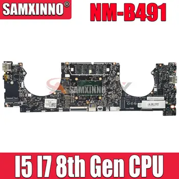 Для Lenovo Ideapad 720S-13IKB материнская плата ноутбука NM-B491 8 ГБ оперативной памяти I5-8250U I7-8550U 100% протестирована работа