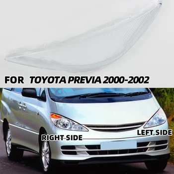 Для Toyota Previa 2000-2002 Прозрачный Абажур, чехол для Автолампы, Стеклянная Линза, Крышка фары