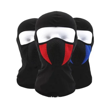 Дышащая балаклава Мотоциклетная маска на все лицо, Мотоциклетная Велосипедная маска, шлем для мотокросса, капюшон, маска для лица на шею Для верховой езды