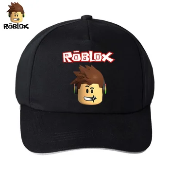 Игровая шляпа Roblox, европейская и американская бейсболка, Сетчатая кепка, Остроконечная кепка, мужской и женский подарок на День рождения для девочек, детей, мальчиков
