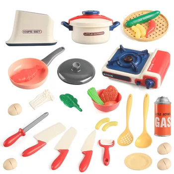 Имитационная Паровая скороварка Детский игровой набор игрушек для домашней кухни Кастрюля для приготовления пищи для маленькой девочки Креативный подарок на день рождения для девочек