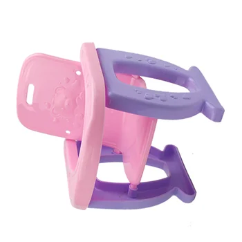 Имитационный стул, модель мебели, игрушка, Мини-Кормление, Пластиковый Мультфильм, Играющий